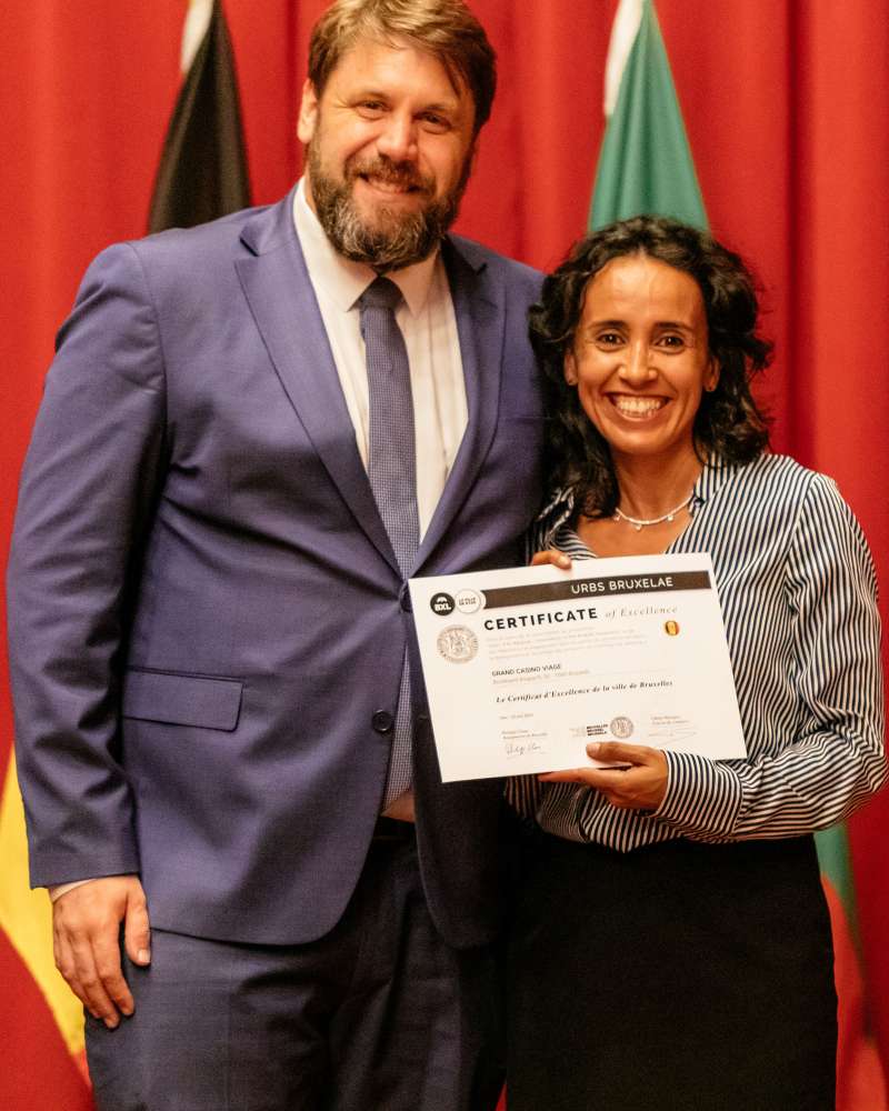 Les Clefs d'Or Belgium Certificate of Excellence